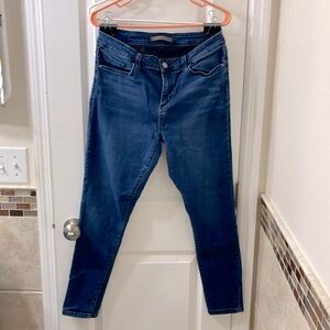 Joe’s Jeans high rise skinny jeans. Medium blue. Size 32